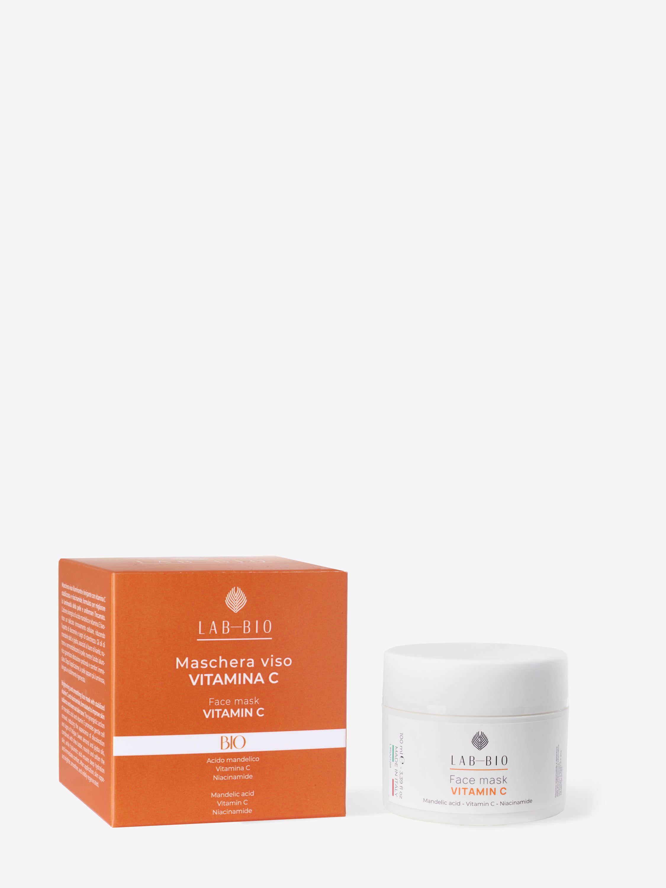 Maschera viso Vitamina C